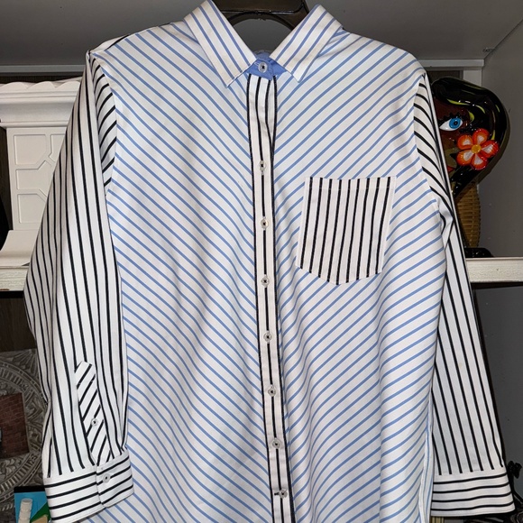 chicos size 2 2.5 lot of 10 tops blouses ladies size large 10 12 - Picture 7 of 11